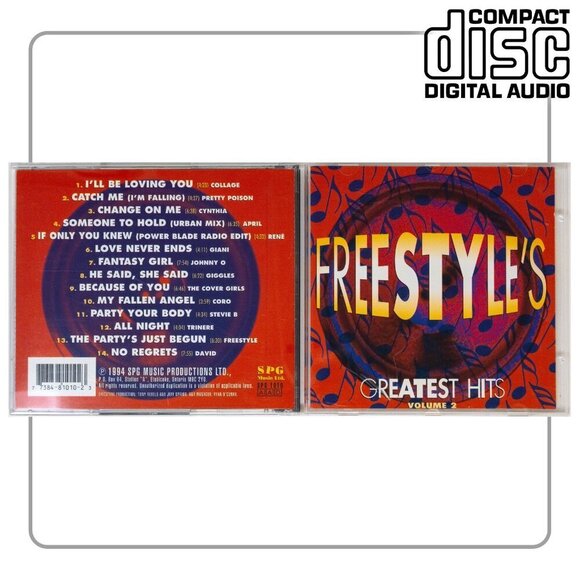 Freestyle's Greatest Hits Vol 2 - Music CD - Picture 2 of 2